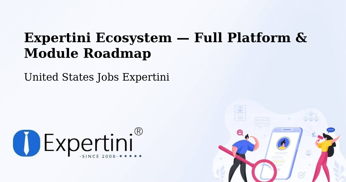 Expertini Ecosystem — Full Platform & Module Roadmap – Epping